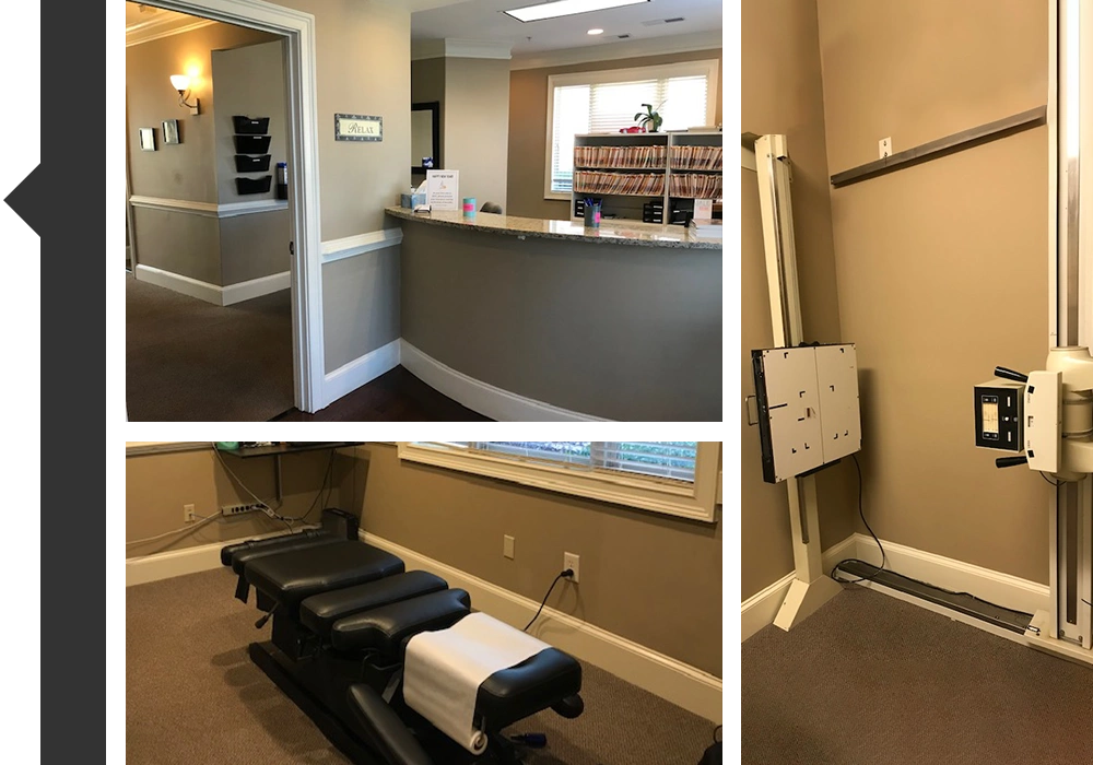 Chiropractic Alpharetta GA Office Collage